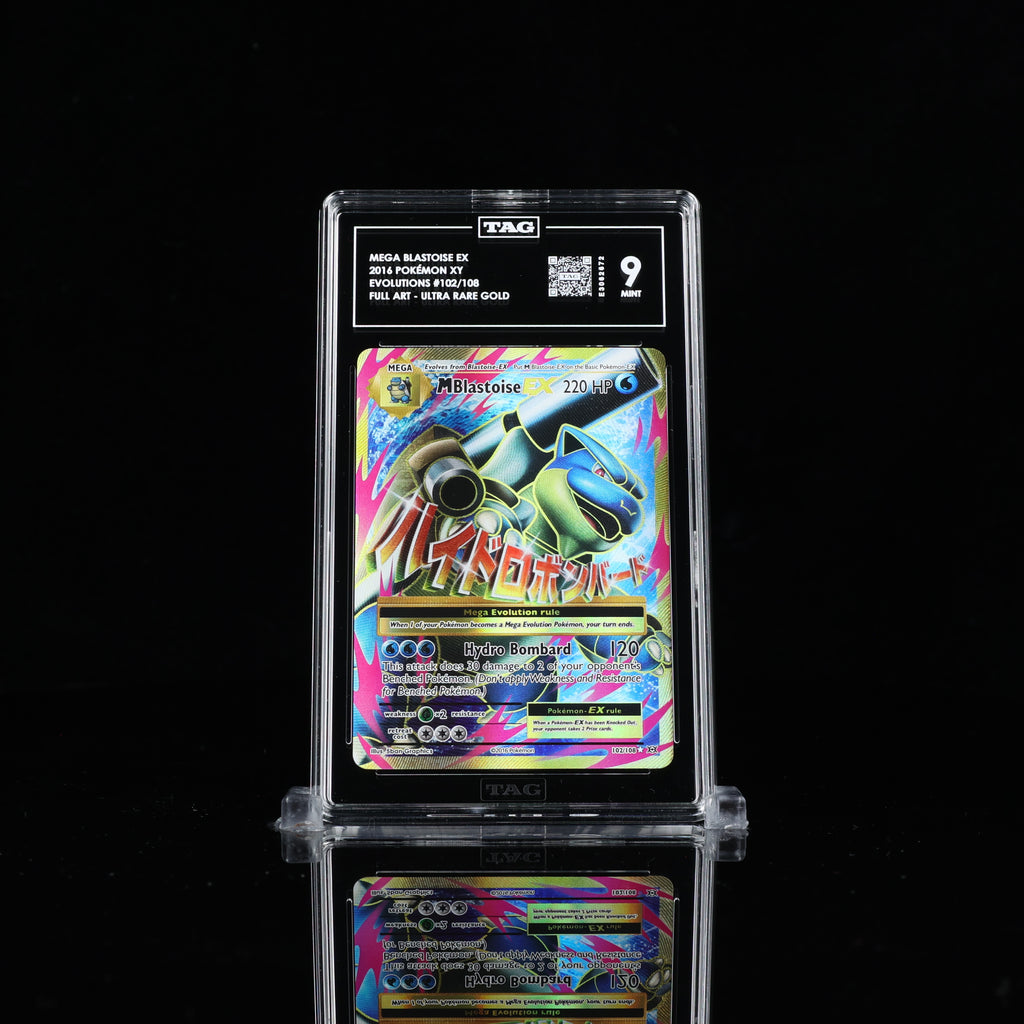TAG 9 Mega Blastoise EX 102/108