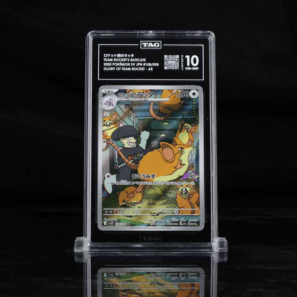 TAG 10 Team Rocket's Raticate 108
