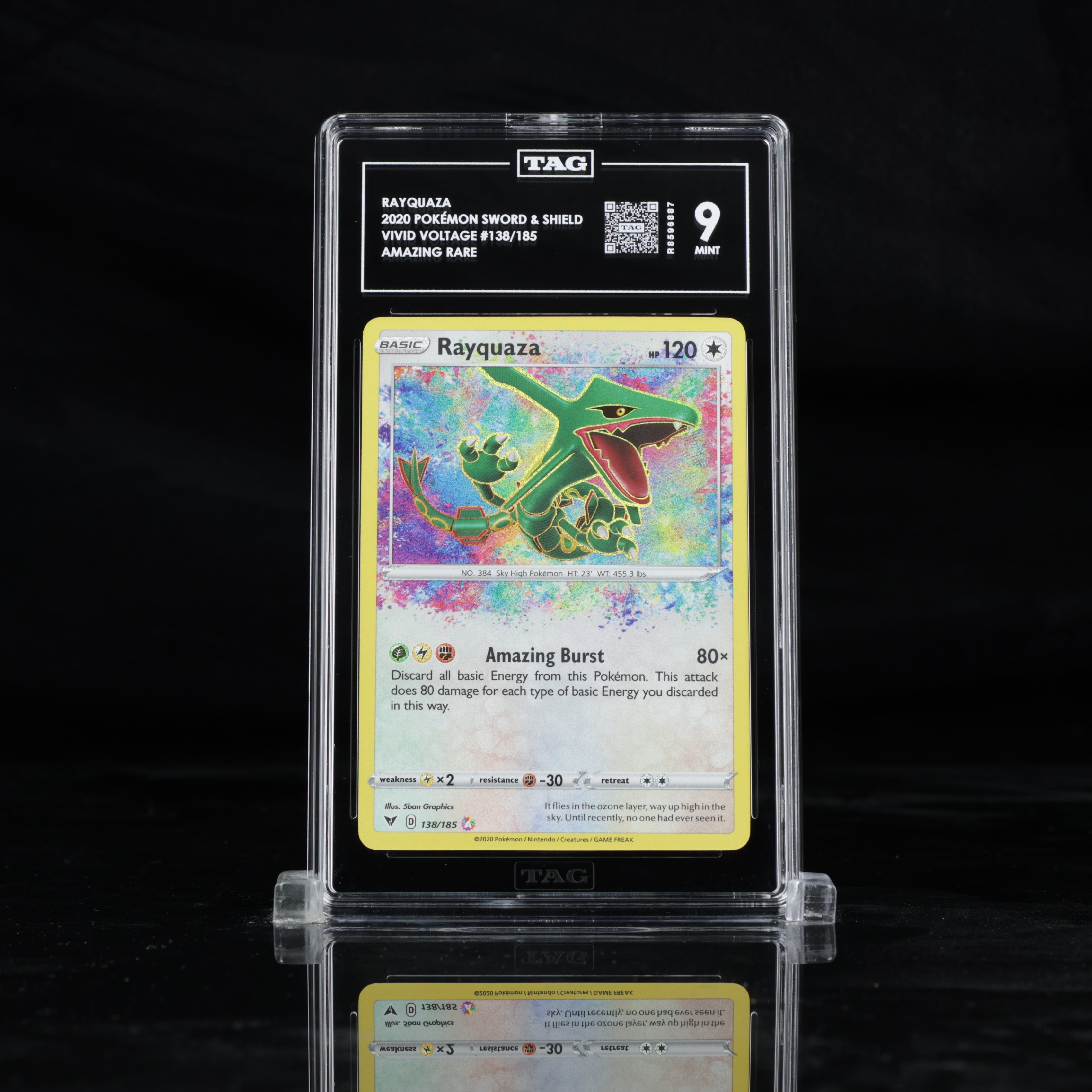 Tag 9 Rayquaza Amazing Rare